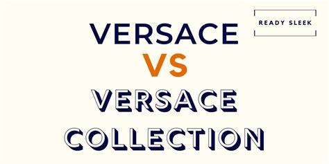 ersus versace|difference between versace and versus.